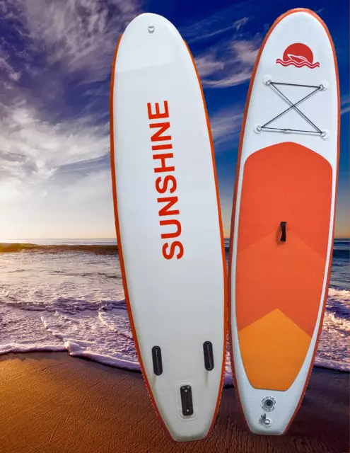 SUP Stand Up Paddle Board Surfboard aufblasbar Set 300 cm Paddel Board 120 kg