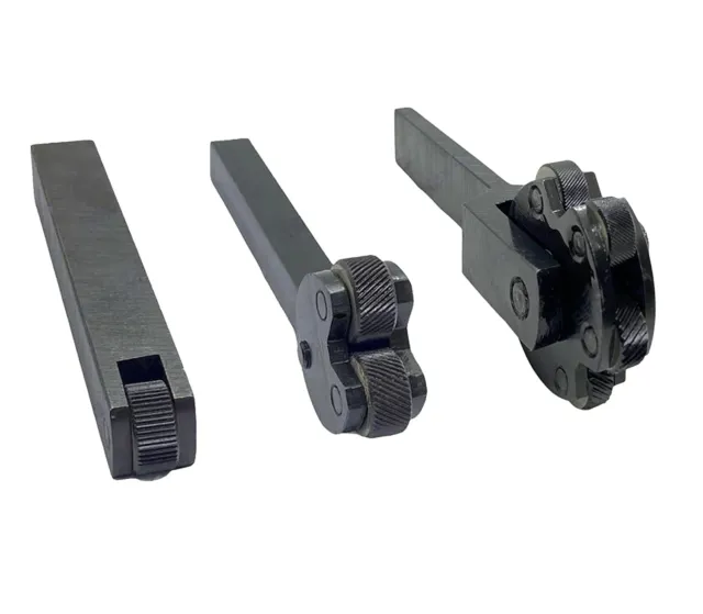 Set Of Single, Double & 6 Knurl  Knurling Tool Holder Pack Of 3