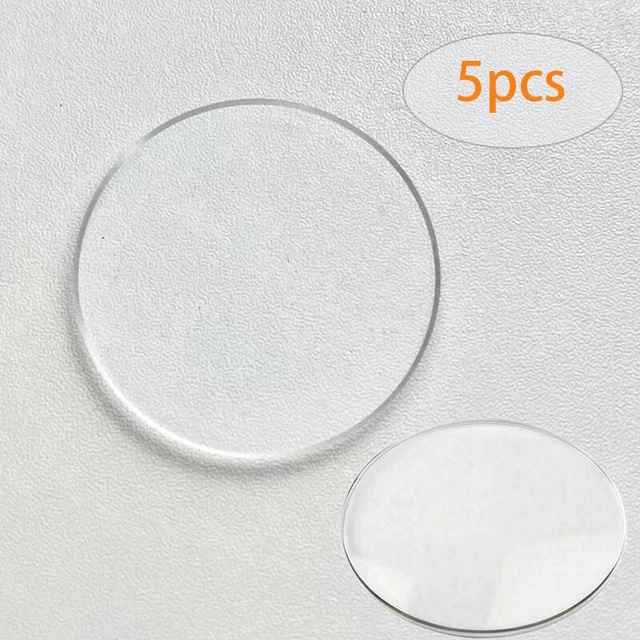 5pcs,Dial Caliper Part Crystal Cover Lid For Mitutoyo 505 Series 36.2mm Diameter