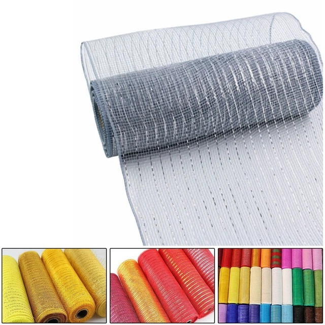 Soyez créatif avec notre ruban en maille 10yd Rolls of Deco disponible en 4 cou