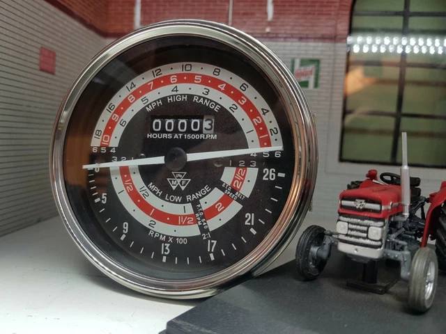 Plug And Play Gauge Kit For Massey Ferguson 265 & 285 Tractors – Temp, Oil, Fuel & Amp