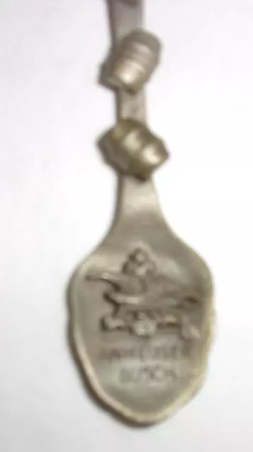 Vintage Anheuser Busch Fort Pewter Spoon