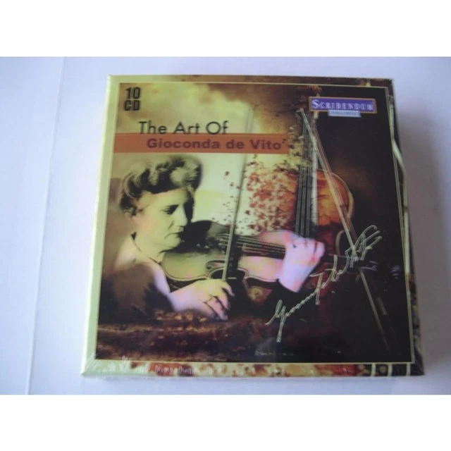 The Art of Gioconda de Vito ジョオコンダ　デヴィート Amazon.co.jp: ジョコンダ・デ・ヴィート/GIOCONDA DE VITO