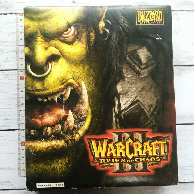 Warcraft III: Reign Of Chaos Sur PC - Version Blister Intact - Rare