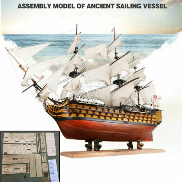 Modell Historisches Segelschiff Schiffsmodell Holz Handarbeit Modellschiff Neu