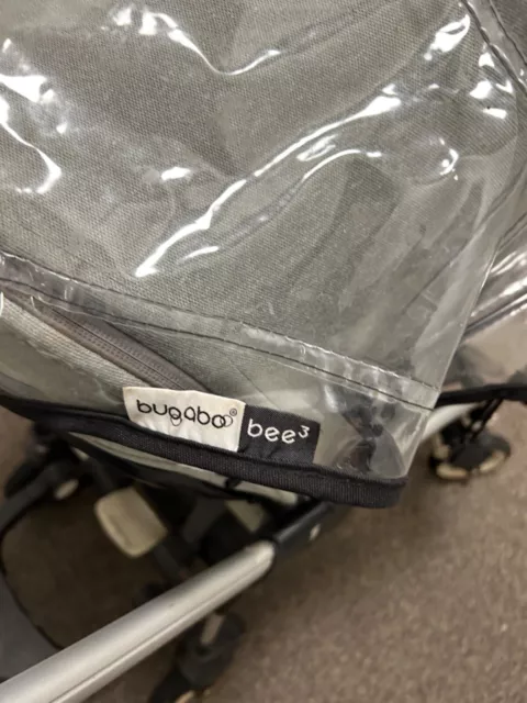 Bugaboo Bee3 Stroller - Grey with Wheel Board