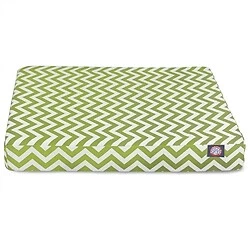 Majestic Pet 78899551224 Sage Chevron Small Orthopedic Memory Foam Rectangle Dog