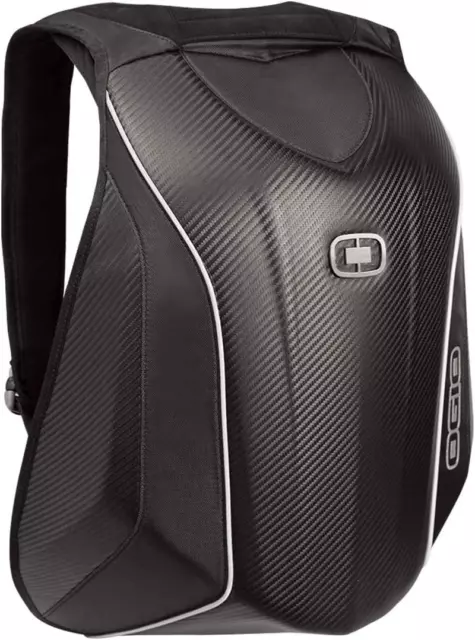 123006.36 No Drag Mach 5 Motorcycle Backpack - Stealth Black , 20.5" H X 14.5" W