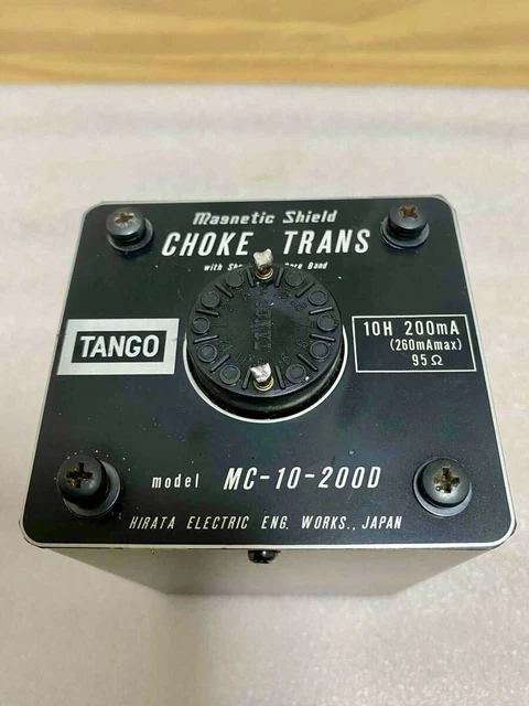 【ユニバーサルパワートランス】タンゴTANGO MG-200 magnetic shield メインアンプパーツ　部品 MG-200 TANGO - 中古オーディオ 高価買取・販売 ハイファイ堂