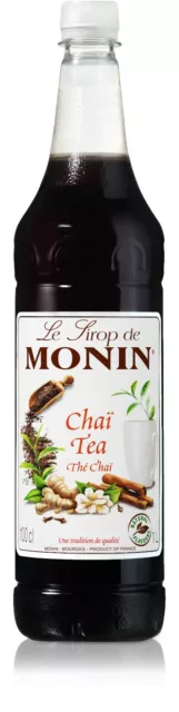 Monin Chai Tea Syrup 1 Litre