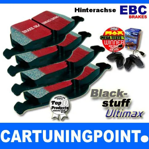 EBC Garnitures De Frein Arrière Blackstuff pour Volvo XC70 Cross Country DP793