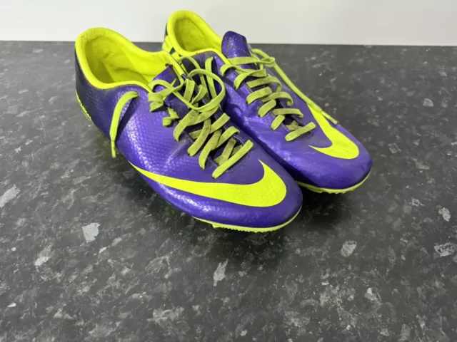 Nike Mercurial Football Boots UK Size 8 Victory IV SG Purple  EU 42.5