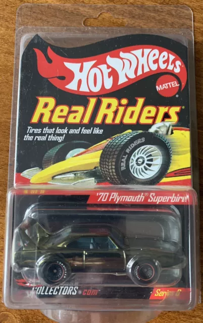 2007 Hot Wheels RLC  Series 6 Real Riders '70 Plymouth Superbird #3728/11000