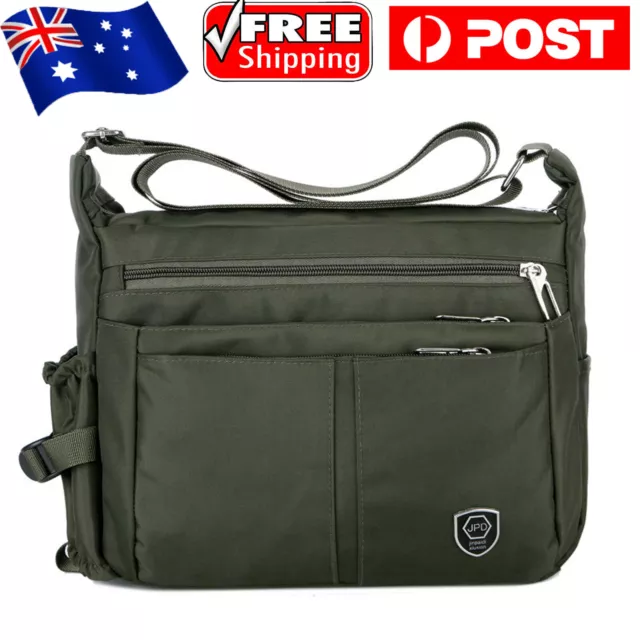 Men's Messenger Bag Travel Waterproof Crossbody Sling Shoulder Bags Outdoor 2024