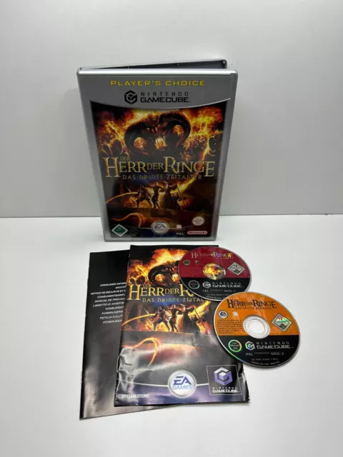 Der Herr der Ringe Das dritte Zeitalter Nintendo GameCube TOP CiB ⚡BLITZVERSAND⚡