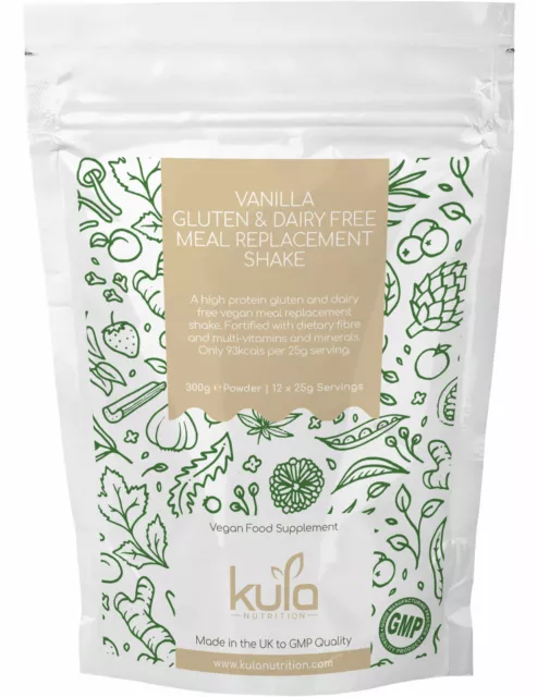 Vanilla Gluten & Dairy Free Meal Replacement Diet Slim Shake - 300g 12 Servings