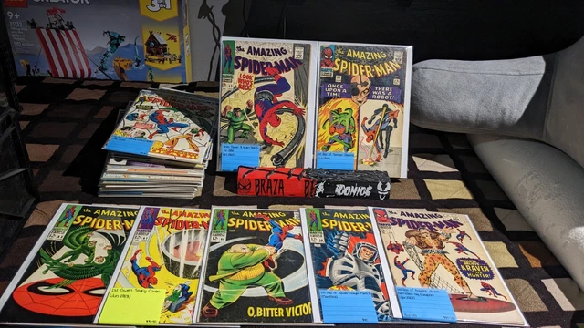 Amazing Spider-Man Vol. 1 Lot | 38 Comics | Key Issues Included | Jun. 1966-93