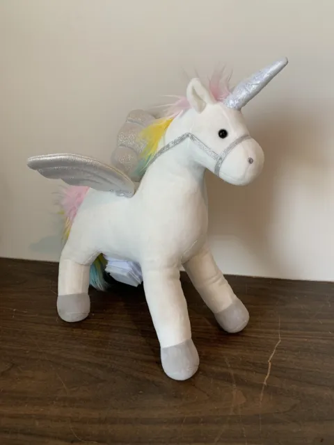 GUND My Magical Sound and Lights Unicorn Stuffed Animal Plush, White, 17" WORKS