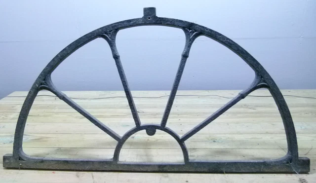 Fronton de porte en bois sculpture vintage wall art antique élément