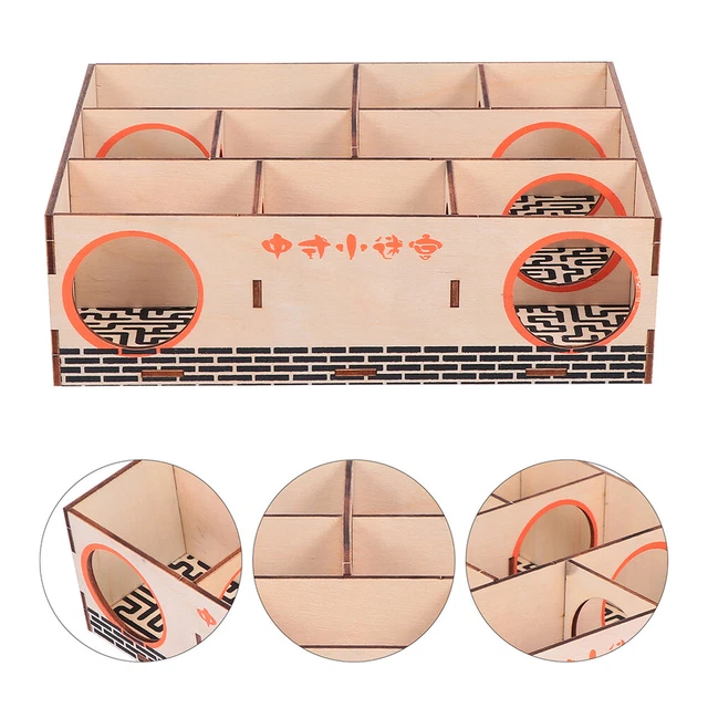 2 Pcs Hamster-Labyrinth- Hamster Labyrinth Puzzle-Spielzeug Frettchen