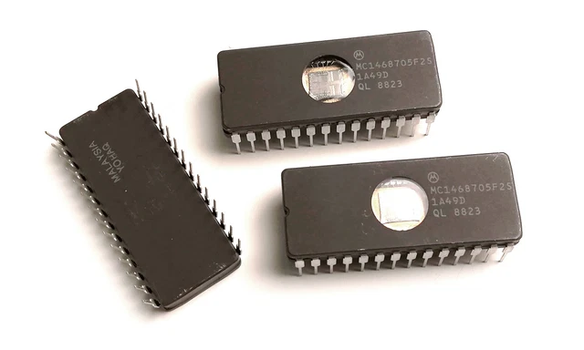 MC1468705F2S MICROCONTROLLER 8-BIT UVPROM 6805 CPU 1.1MHz CMOS (1 pcs ...