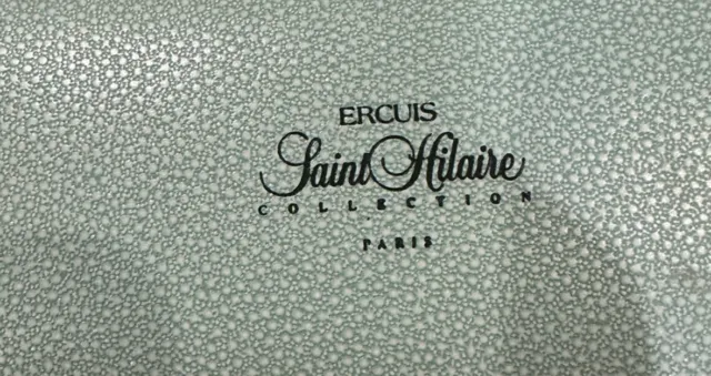 Ercuis Saint Hilaire Collection Anne Savelli Paris Silver Plate Wine Thermometer