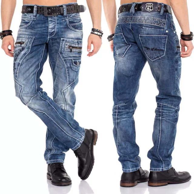 Cipo & Baxx Jeans Homme C-1178 Ajustement Régulier