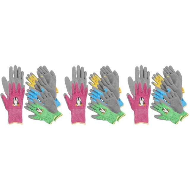 12 Pairs Garden Weeding Gloves Toddler Gardening Children's Sports