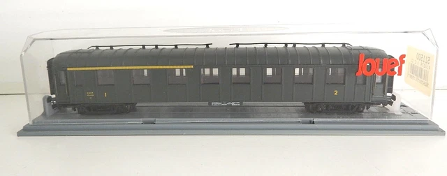 LGB 3060 Voiture Voyageurs Verte à Bogies 2/3 Cl - éclairage Intérieur