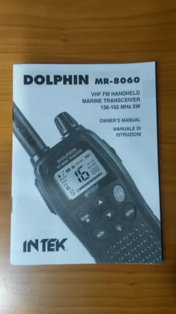 Manuale In Italiano E Inglese Intek Dolphin - Mr8060