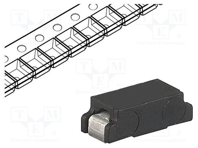 Sécurité : Schmelz 125VDC SMD 125VAC 100mA Rapidement Céramique 3404.0004.11 Om