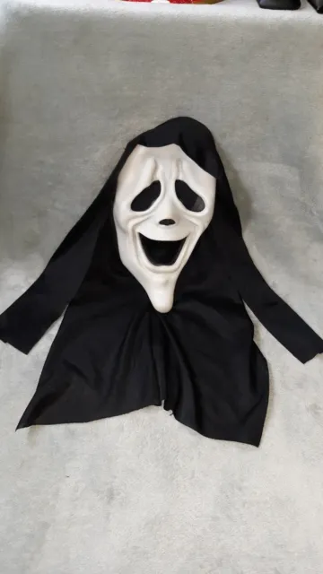 Ghost Face Spoof Mask Scary Movie Smiley Scream Easter Unlimited Vintage