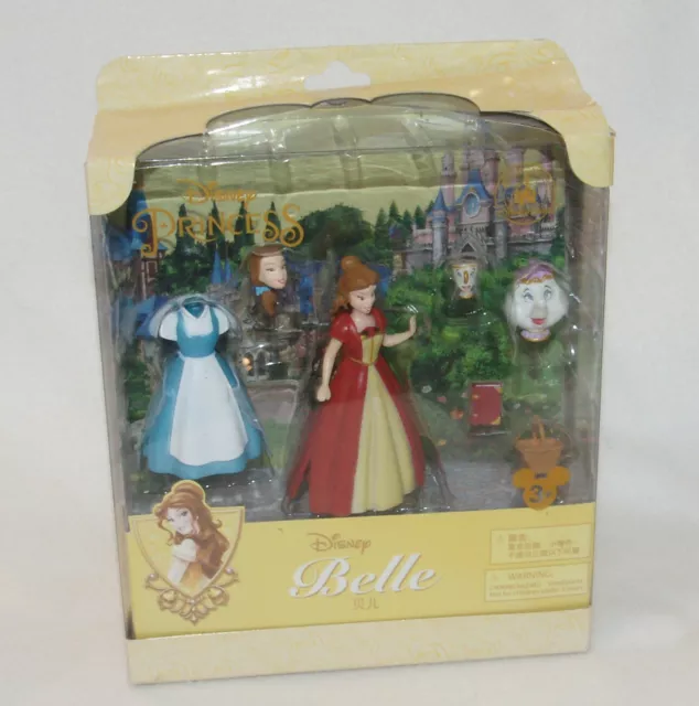 Disney Parks Princess BELLE MagiClip Doll Set