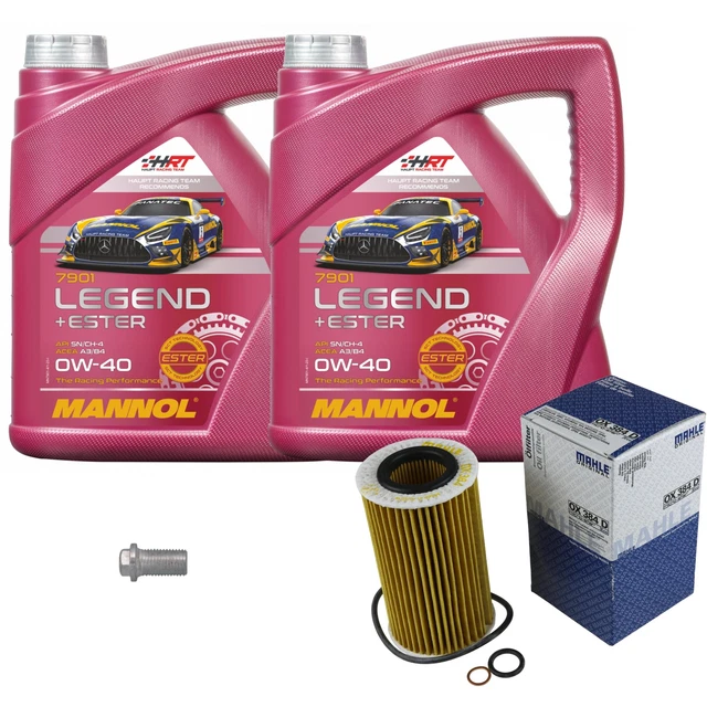 MAHLE Ölfilter 8 L MANNOL Legend+Ester 0W-40 für Chrysler Voyager IV 2.5 CRD