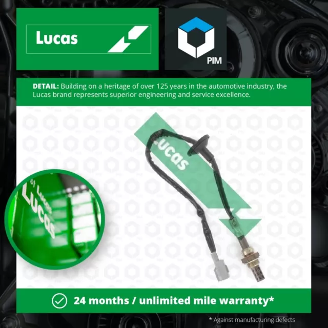 Lambda Sensor fits LEXUS LS400 4.0 Post Cat 92 to 95 1UZ-FE Oxygen Lucas Quality