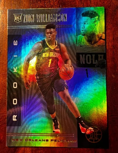 2019-20 Panini Illusions Rookies #151 Zion Williamson (RC) New Orleans Pelicans
