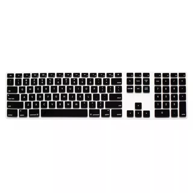 Silicone Protecteur De Peau Mince Clavier Avec Clavier Numérique Pour Apple7000