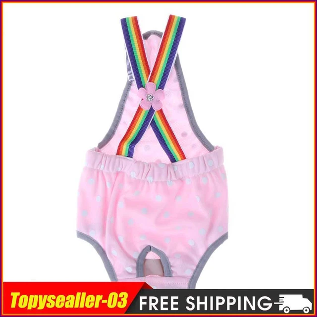 SOBW Hundewindeln,Windeln FüR Hunde,Niedliche Strap Physiologische Hosen Haustie