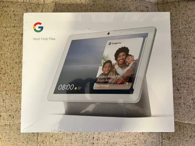 Google Nest Hub Max Smart Home Voice Activated Speaker with 10" Screen