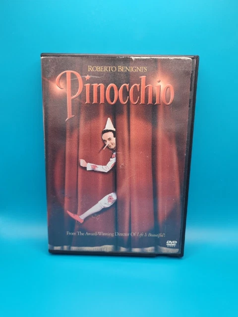 Pinocchio (DVD) Carlo Giuffre Queen Latifah Regis Philbin Roberto Benigni