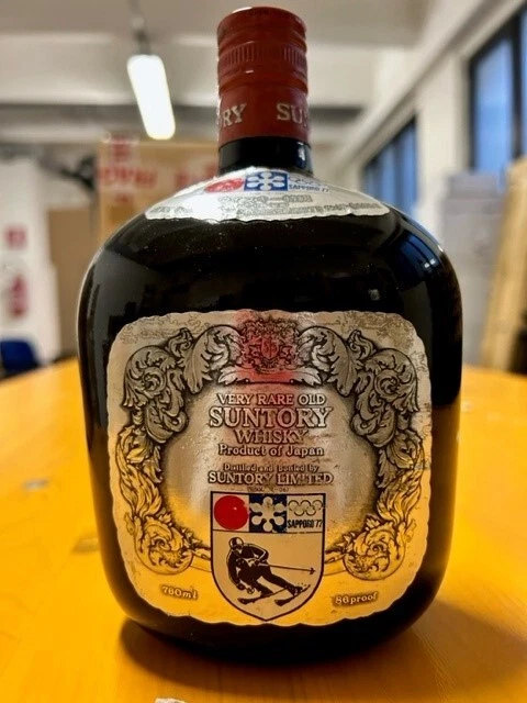 Whisky Suntory Winter Games Sapphoro 1972 Anni 70/80 Blended Whisky