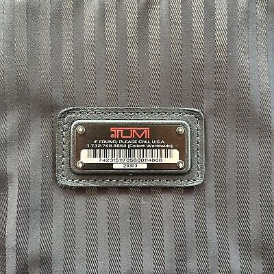 Tumi Garment Bag Travel Bifold Alpha Black 233D3 Ballistic Nylon Suit Dress 3