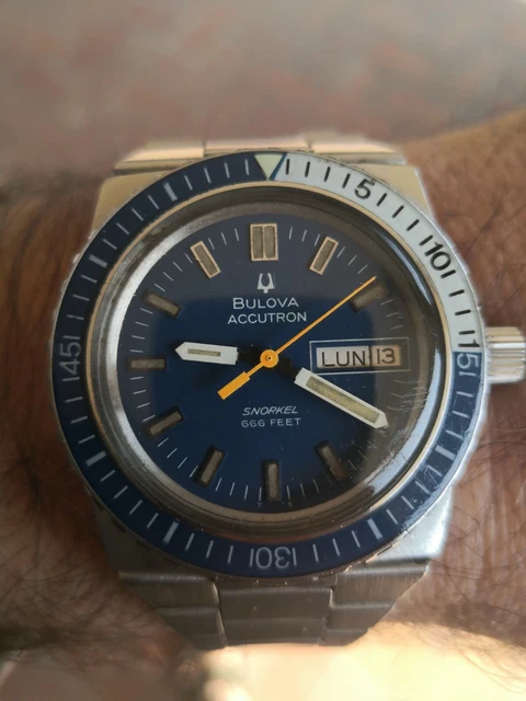 Bulova accutron snorkel 666 feet prezzo sale