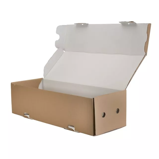 Flower Mailing Box - Reversible Kraft & White - Bulk Buy Pallet - 370 units