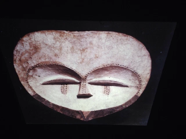 Kwele Congo- Dance Mask- African Tribal Art 35mm Slide