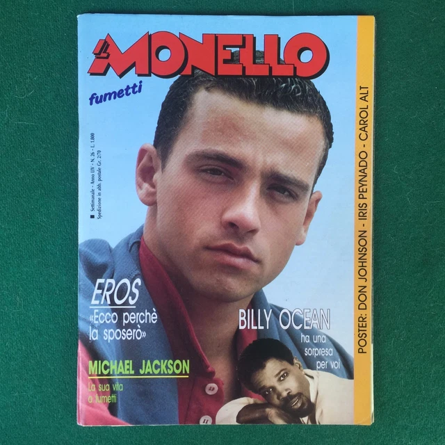 Rivista IL MONELLO n.26 1988 (ITA) EROS RAMAZZOTTI MADONNA BILLY OCEAN N.KAMEN