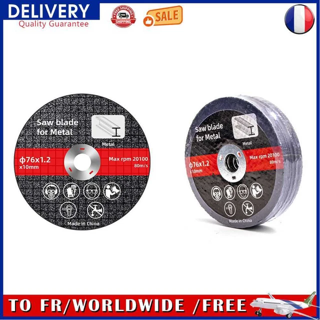 Metal Cutting Discs 76mm Wheel Resin Cutting Circle Grinding Discs Angle Grinder