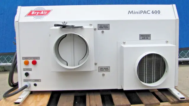 Bry-Air Industrial MiniPAC 600 MP-600 Desiccant Dehumidifier 240V 3 Phase