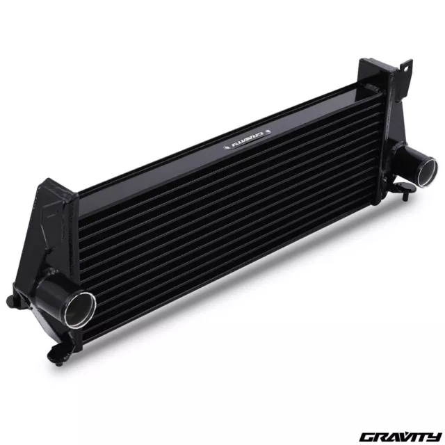 Black Aluminium Front Mount Intercooler Fmic For Land Rover Defender 2.5 Td5