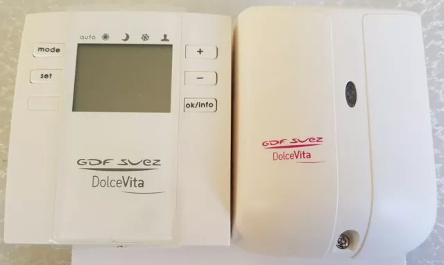 Thermostat d'ambiance DOLCEVITA EDF SUEZ (NEUF) valeur:199€
